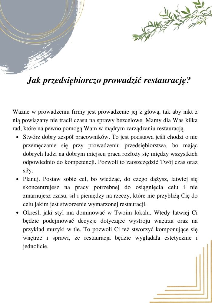 Broszura biznes gastronomia5